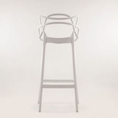Барный стул Barneo N-235 Masters, белый, design Phillip Stark в Снежинске - snezhinsk.mebel24.online | фото 4