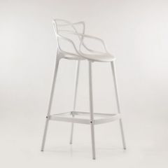 Барный стул Barneo N-235 Masters, белый, design Phillip Stark в Снежинске - snezhinsk.mebel24.online | фото 5