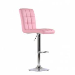 Барный стул Barneo N-48 Kruger нежно-розовый в Снежинске - snezhinsk.mebel24.online | фото