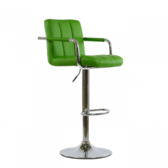 Барный стул Barneo N-69 Kruger Arm Зеленый в Снежинске - snezhinsk.mebel24.online | фото