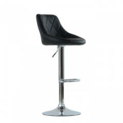Барный стул Barneo N-83 Comfort (Комфорт) черный в Снежинске - snezhinsk.mebel24.online | фото