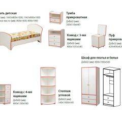Набор мебели для детской Юниор-10 (с кроватью 800*1600) ЛДСП в Снежинске - snezhinsk.mebel24.online | фото 2