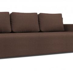 Диван Алиса 4 Bahama PEBBLE - Teos Dark Brown в Снежинске - snezhinsk.mebel24.online | фото