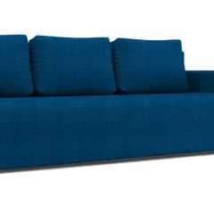 Диван Алиса 4 Shaggy DENIM - Teos Black в Снежинске - snezhinsk.mebel24.online | фото