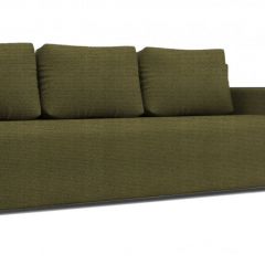 Диван Алиса 4 Shaggy GREEN - Teos Black в Снежинске - snezhinsk.mebel24.online | фото