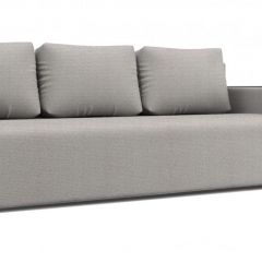 Диван Алиса 4 Shaggy LINEN - Teos Black в Снежинске - snezhinsk.mebel24.online | фото