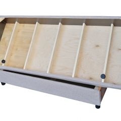 Диван-кровать Комфорт без подлокотников (4 подушки) BALTIC AZURE в Снежинске - snezhinsk.mebel24.online | фото 12