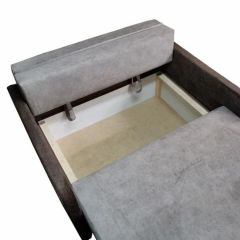Диван Канзас 1.20 светлый (Канасик) в Снежинске - snezhinsk.mebel24.online | фото 3