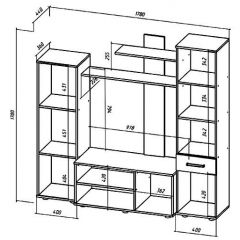 ИБИЦА Гостиная (ЯШС/ЯШТ) в Снежинске - snezhinsk.mebel24.online | фото 2