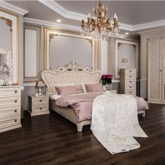 Комод 4 ящика Афина + Зеркало ППУ Афина (крем корень) в Снежинске - snezhinsk.mebel24.online | фото 7