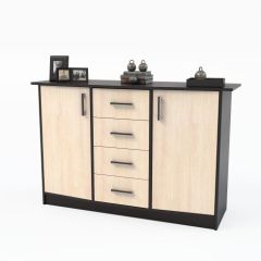 Комод К-2.1 (Венге/Дуб молочный) в Снежинске - snezhinsk.mebel24.online | фото