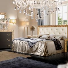 Комод Тиффани Premium черная/золото (ТФКМ-1(П) в Снежинске - snezhinsk.mebel24.online | фото 2