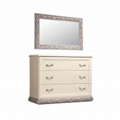 Комод Тиффани штрих-лак/серебро (ТФКМ-1) в Снежинске - snezhinsk.mebel24.online | фото