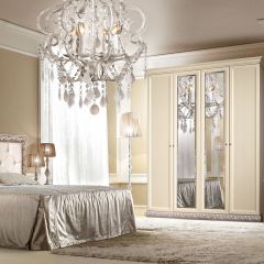 Комод Тиффани штрих-лак/серебро (ТФКМ-1) в Снежинске - snezhinsk.mebel24.online | фото 2