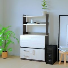 Компьютерный стол СП-1 (Венге/Дуб молочный) в Снежинске - snezhinsk.mebel24.online | фото 4