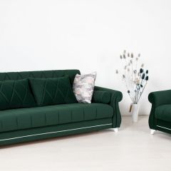 Комплект Роуз ТД 411 диван-кровать + кресло + комплект подушек в Снежинске - snezhinsk.mebel24.online | фото