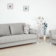 Комплект Роуз ТД 414 диван-кровать + кресло + комплект подушек в Снежинске - snezhinsk.mebel24.online | фото 1
