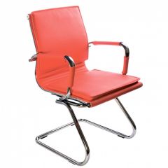 Кресло для посетителя Бюрократ CH-993-Low-V/Red красный в Снежинске - snezhinsk.mebel24.online | фото 1