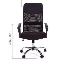 Кресло для руководителя CHAIRMAN 610 N (15-21 черный/сетка черный) в Снежинске - snezhinsk.mebel24.online | фото 4