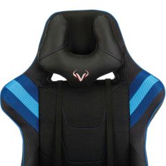 Кресло игровое Бюрократ VIKING 4 AERO BLUE черный/синий в Снежинске - snezhinsk.mebel24.online | фото 6