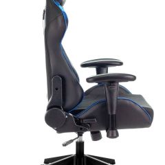 Кресло игровое Бюрократ VIKING 4 AERO BLUE черный/синий в Снежинске - snezhinsk.mebel24.online | фото 8