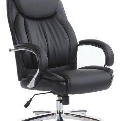 Кресло офисное BRABIX "Advance EX-575" (хром/экокожа/черное) 531825 в Снежинске - snezhinsk.mebel24.online | фото 2
