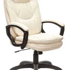 Кресло офисное BRABIX PREMIUM "Trend EX-568", экокожа, бежевое, 532102 в Снежинске - snezhinsk.mebel24.online | фото