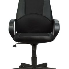 Кресло офисное BRABIX "City EX-512" (кожзам черный, ткань черная) 531407 в Снежинске - snezhinsk.mebel24.online | фото 4