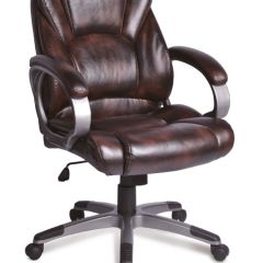Кресло офисное BRABIX "Eldorado EX-504" (коричневое) 530875 в Снежинске - snezhinsk.mebel24.online | фото 1