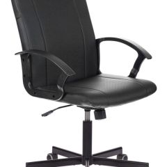Кресло офисное BRABIX "Simple EX-521" (экокожа, черное) 532103 в Снежинске - snezhinsk.mebel24.online | фото