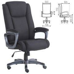 Кресло офисное BRABIX "Solid HD-005" (ткань/черное) 531822 в Снежинске - snezhinsk.mebel24.online | фото