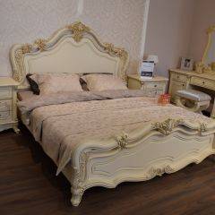 Кровать 1800 Мона Лиза (крем) в Снежинске - snezhinsk.mebel24.online | фото 4