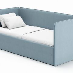 Кровать-диван Leonardo 180*80 (Голубой) + боковина в Снежинске - snezhinsk.mebel24.online | фото
