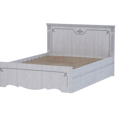 Кровать двойная Ольга 1Н + 2-а ящика (1200*2000) в Снежинске - snezhinsk.mebel24.online | фото
