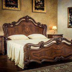 Кровать двуспальная Илона (1600) караваджо в Снежинске - snezhinsk.mebel24.online | фото