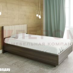 Кровать КР-1012 с мягким изголовьем в Снежинске - snezhinsk.mebel24.online | фото