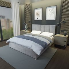 Кровать Мерида с ортопедической решеткой (1200) в Снежинске - snezhinsk.mebel24.online | фото