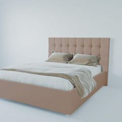 Кровать Венеция без основания 800 (велюр серый) в Снежинске - snezhinsk.mebel24.online | фото