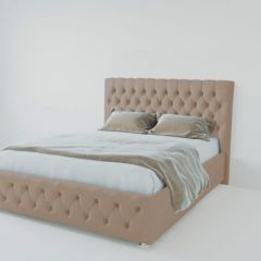 Кровать Версаль 900 без основания (велюр серый) в Снежинске - snezhinsk.mebel24.online | фото