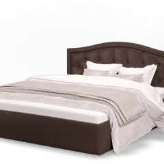 Кровать Стелла 1200 + Основание (Лесмо brown) коричневый в Снежинске - snezhinsk.mebel24.online | фото