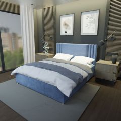 Кровать Стелла Решетка+ПМ+Дно (1400) в Снежинске - snezhinsk.mebel24.online | фото