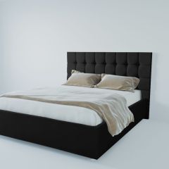 Кровать Венеция с ПМ 900 (экокожа кольт ч) в Снежинске - snezhinsk.mebel24.online | фото 2