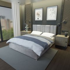 Кровать Верона Решетка+ПМ (1400) *БЕЗ ДНА в Снежинске - snezhinsk.mebel24.online | фото