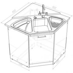 Кухонный гарнитур Симфония оптима 1800х2400 мм в Снежинске - snezhinsk.mebel24.online | фото 18