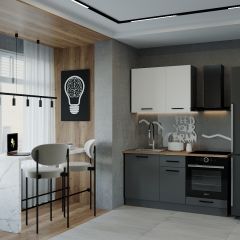 Кухонный гарнитур Вегас 1600 (Стол. 26мм) в Снежинске - snezhinsk.mebel24.online | фото