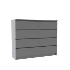 МОРИ МК 1200.8 Комод (графит) в Снежинске - snezhinsk.mebel24.online | фото 2