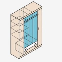 НИКА Н13 Шкаф для одежды в Снежинске - snezhinsk.mebel24.online | фото 5