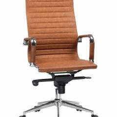 Офисное кресло для руководителей DOBRIN CLARK LMR-101F светло-коричневый №321 в Снежинске - snezhinsk.mebel24.online | фото