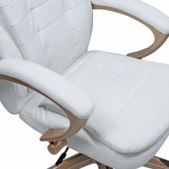 Офисное кресло для руководителей DOBRIN DONALD LMR-106B белый в Снежинске - snezhinsk.mebel24.online | фото 6