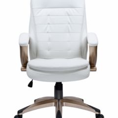 Офисное кресло для руководителей DOBRIN DONALD LMR-106B белый в Снежинске - snezhinsk.mebel24.online | фото 1